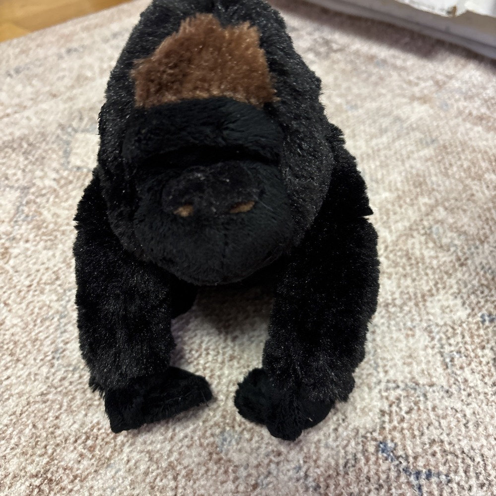Ganz Webkinz Plush Silverback Gorilla 8" inch stuffed animal VG